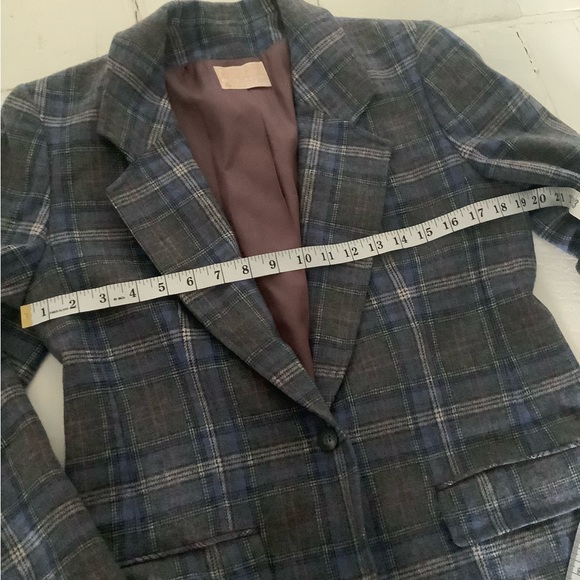 Pendleton virgin wool blazer vintage s m l plaid - Picture 4 of 6